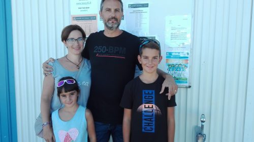 Visite de la petite-fille du fondateur du Lavaur FC !