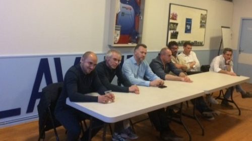 Présentation du « Lavaur project » aux joueurs seniors