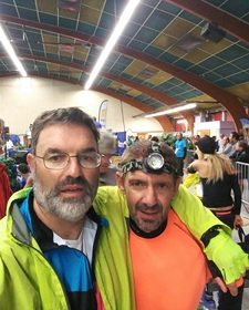 Un éducateur U13 du Lavaur Fc aux 100klm de Millau