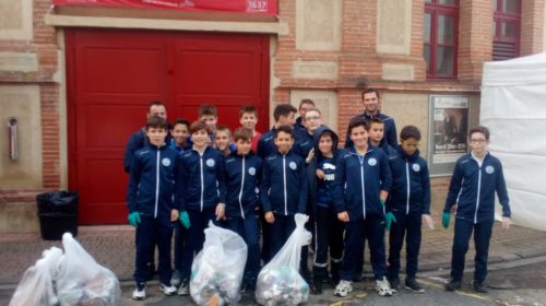 Le Lavaur Fc et le Téléthon 2019… eco responsables