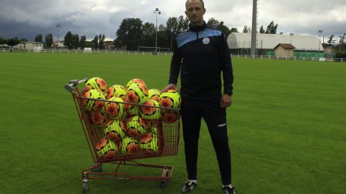 Vincent Breffel, coach de l&rsquo;équipe seniors. « J’essaie de rendre au club ce qu’il m’a apporté »