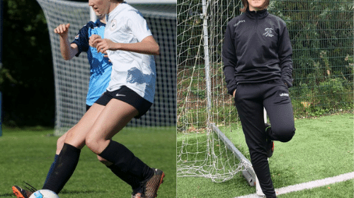 Deux joueuses de l&rsquo;entente féminine Briatexte/Lavaur au Royaume-Uni